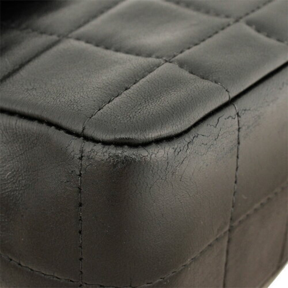 Chanel Black Chocobar Bag Matte Shoulder Chain - Picture 5 of 6